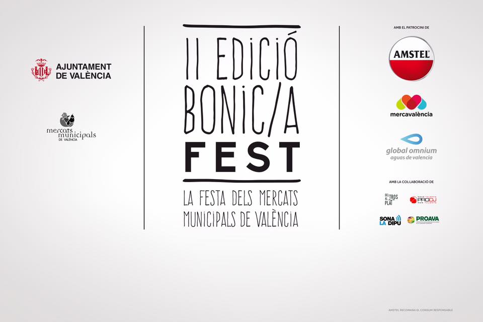 Llega la II Edición del Bonic/a Fest a los mercados municipales de Valencia