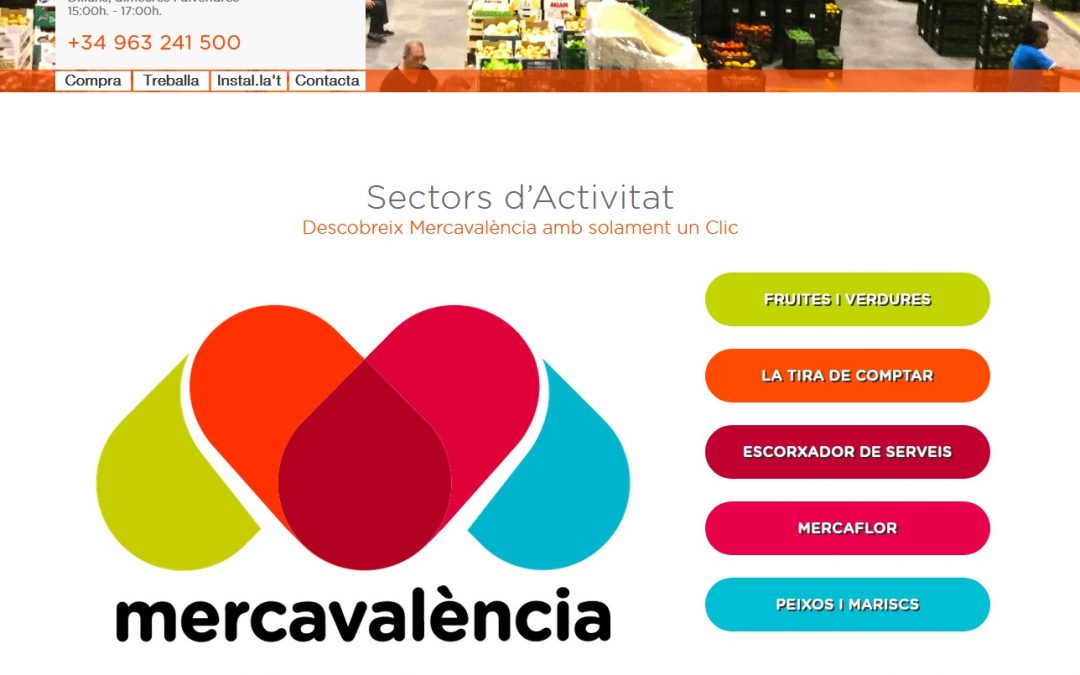Mercavalència tiene nueva web y apuesta por la diversidad
